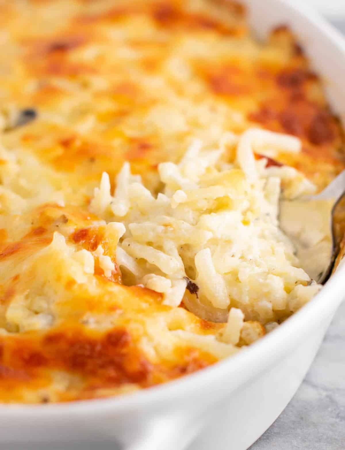 Vegetarian Hash Brown Casserole