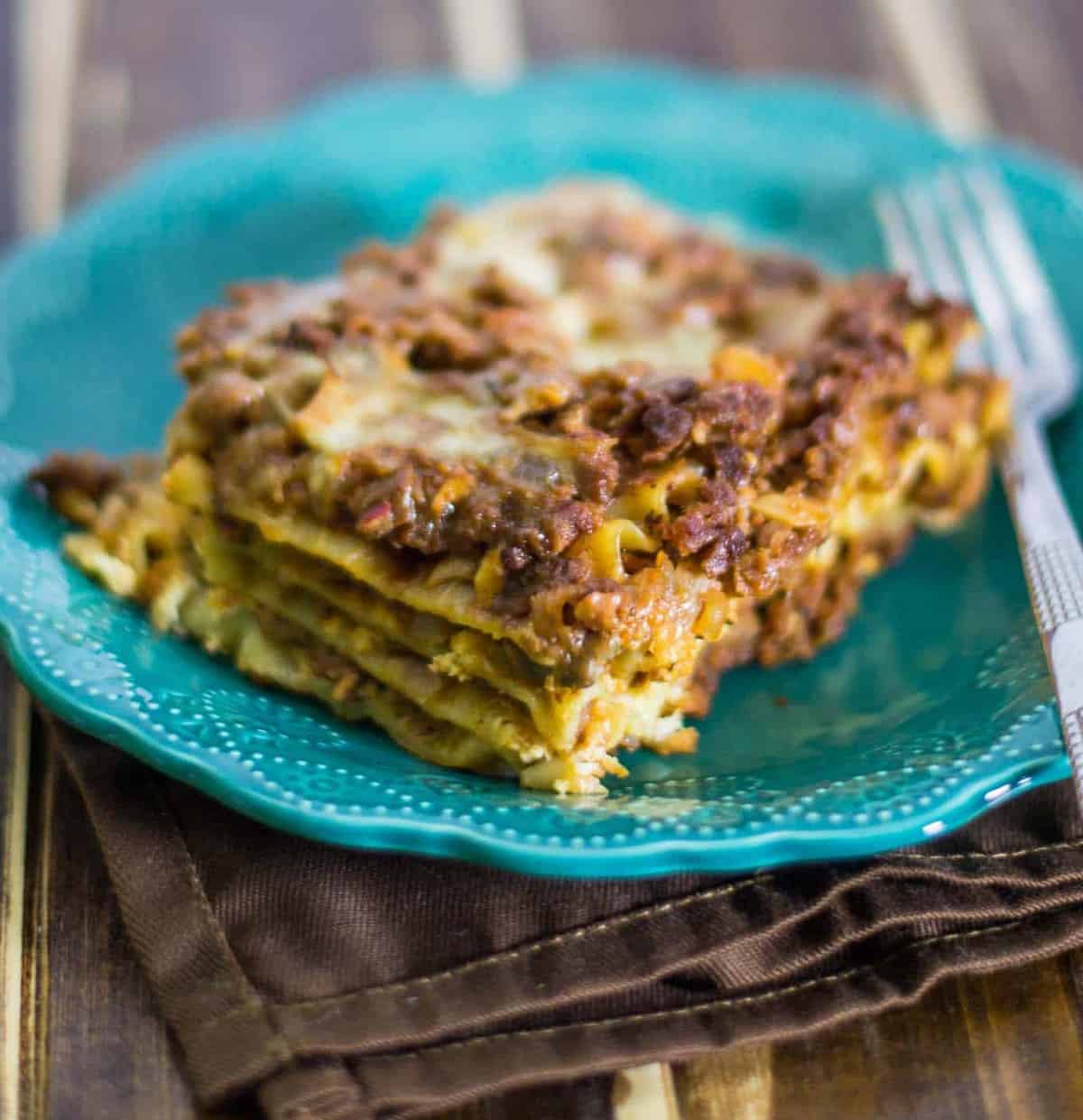 Meaty Vegetarian Lasagna
