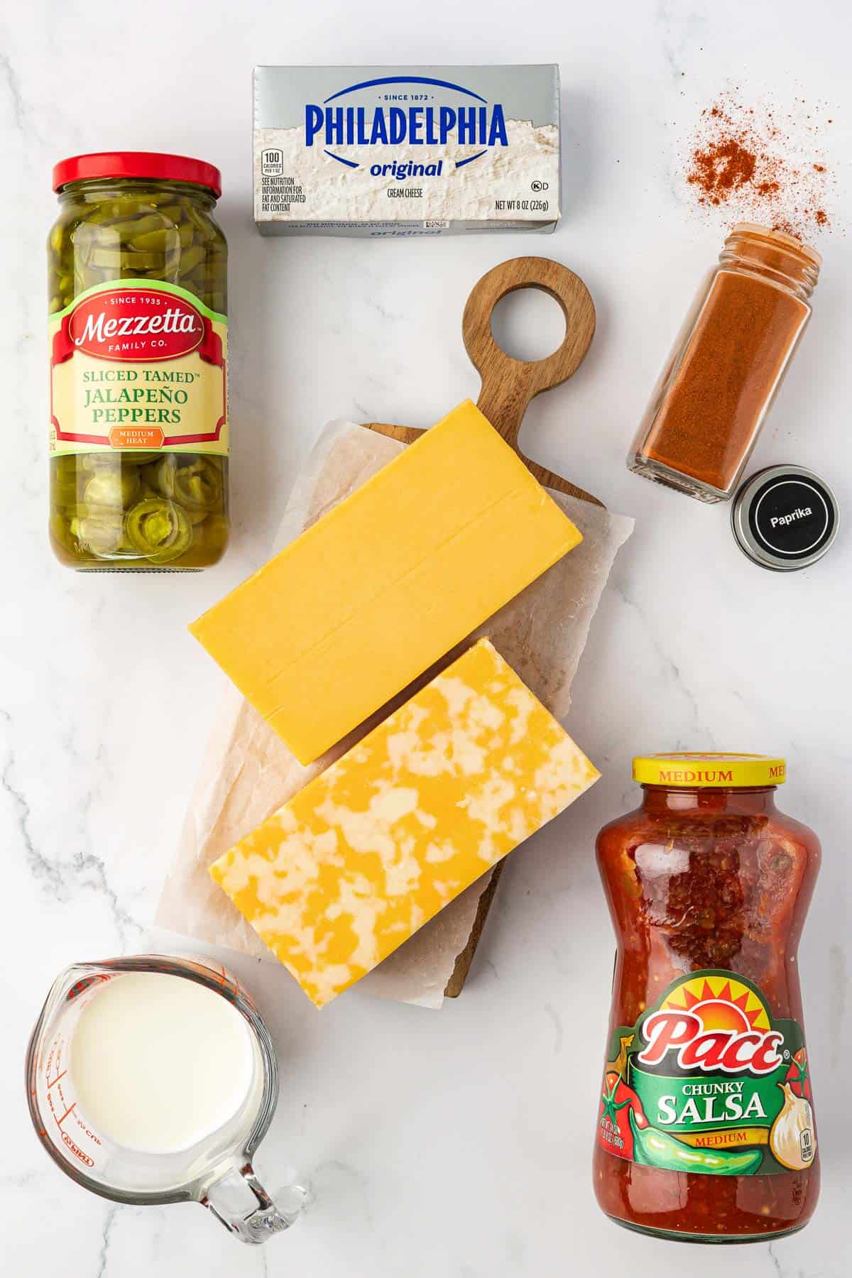 ingredients needed to make slow cooker queso