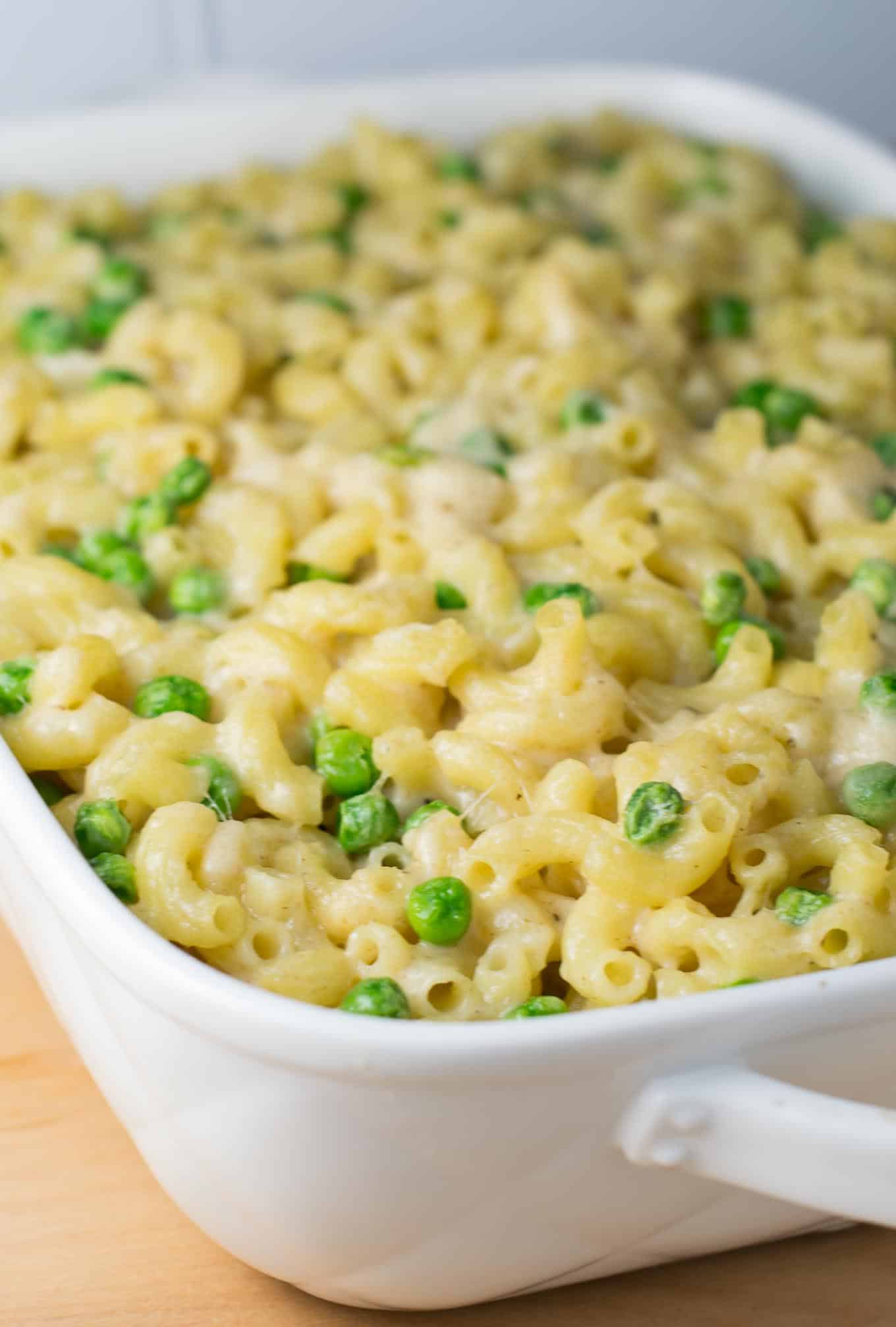 Easy Macaroni and Peas