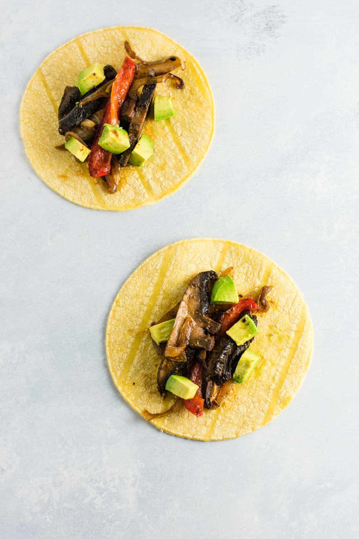 Portobello Mushroom Fajitas
