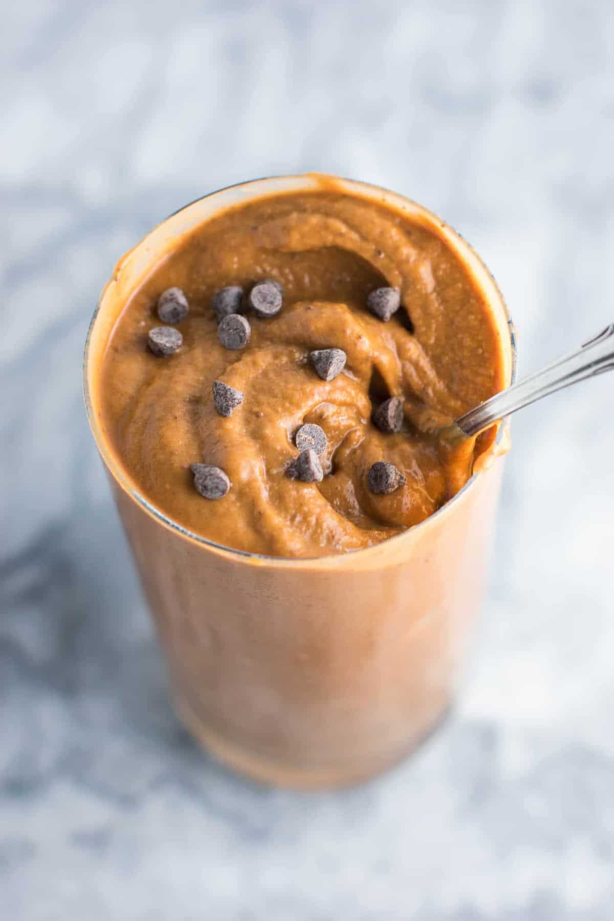 Healthy Chocolate Milkshake