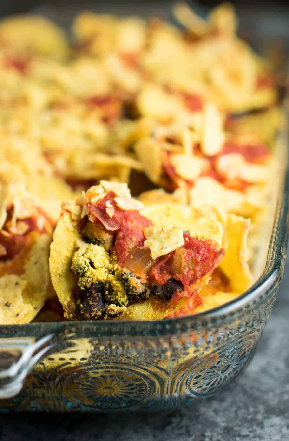 Easy Vegan Taco Bake