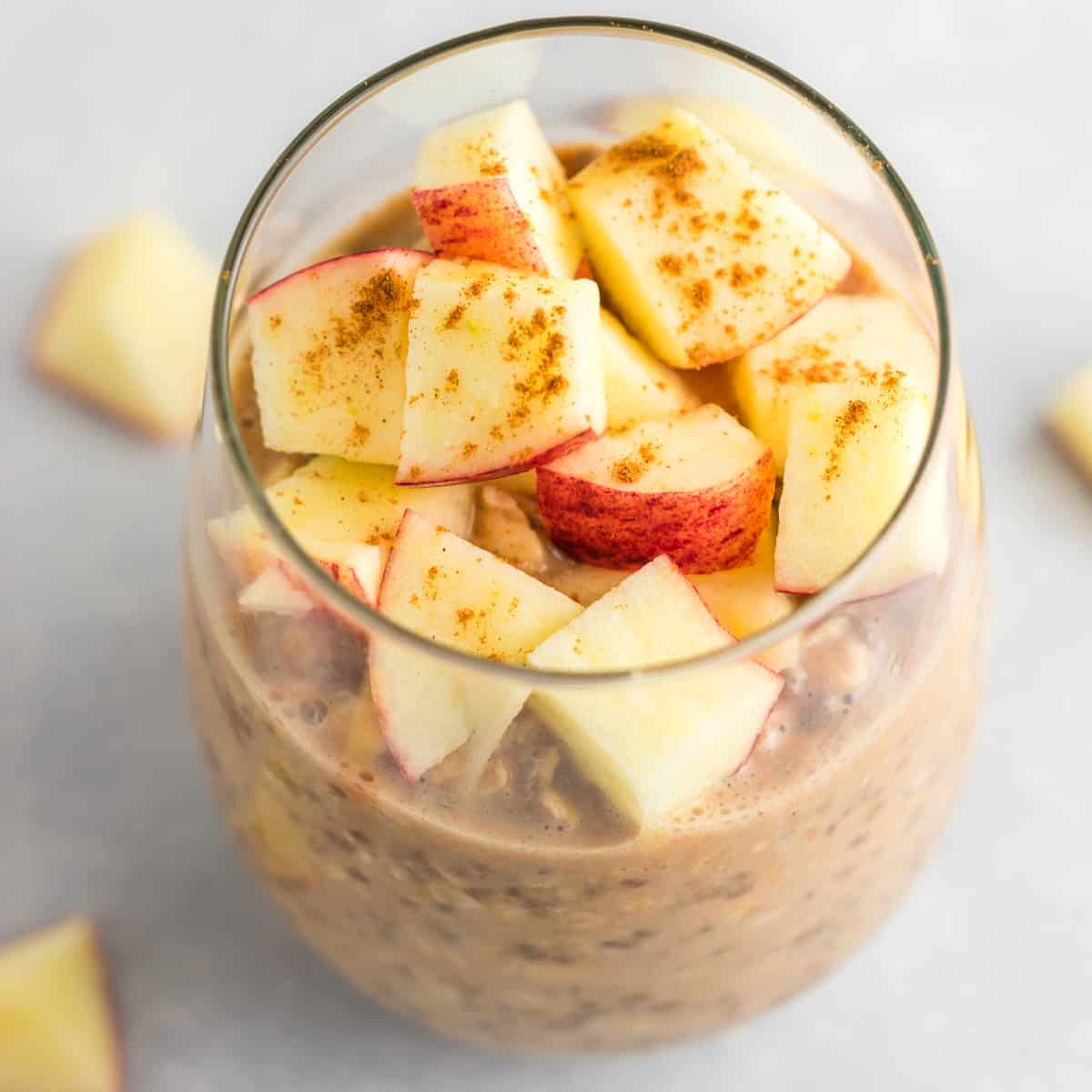 Apple Cinnamon Overnight Oats