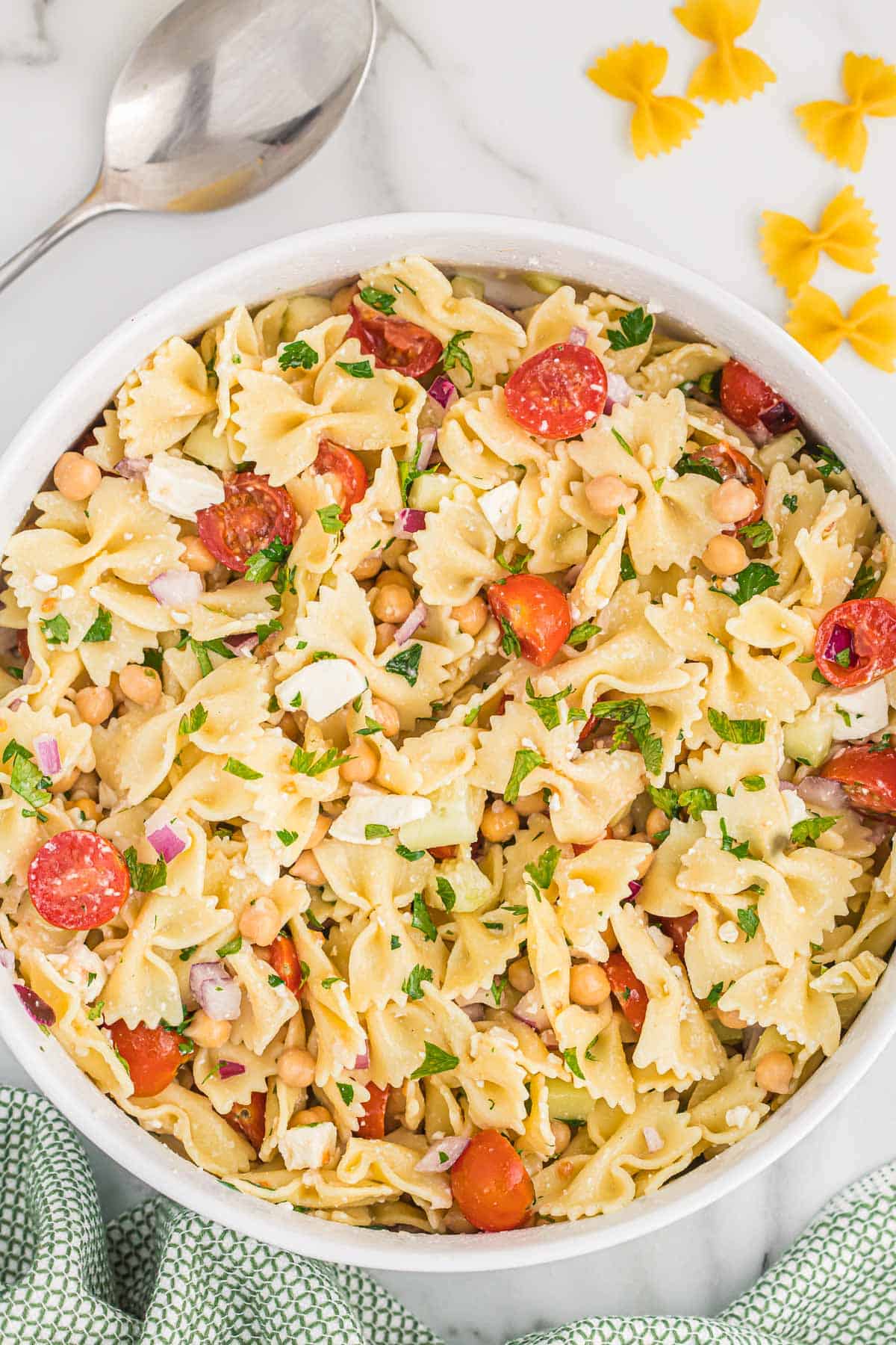 Chickpea Pasta Salad