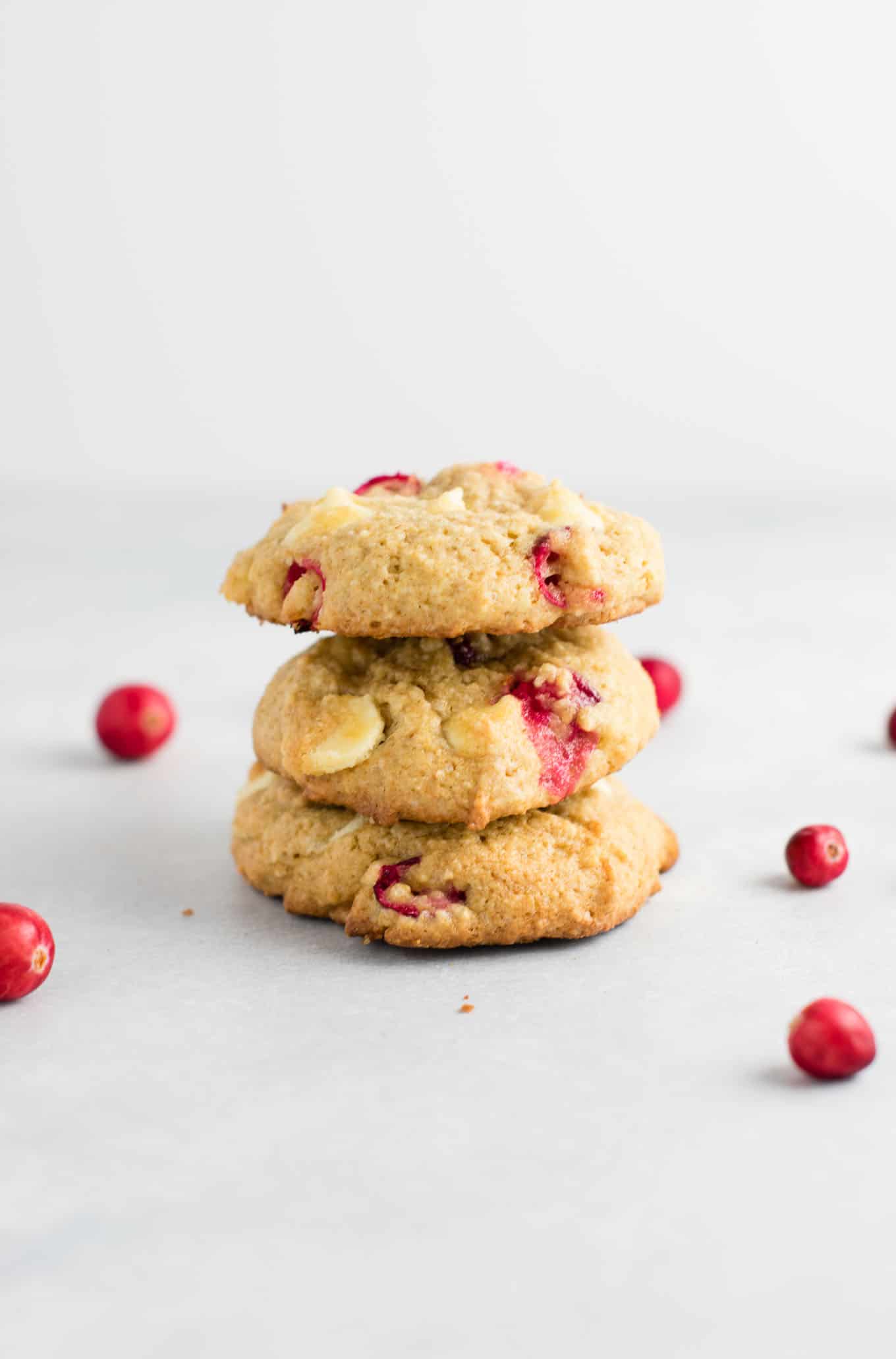 Cranberry White Chocolate Chip Cookies