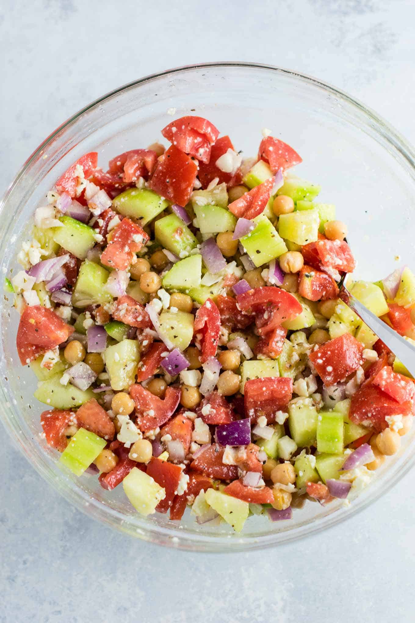 Greek Cucumber Salad