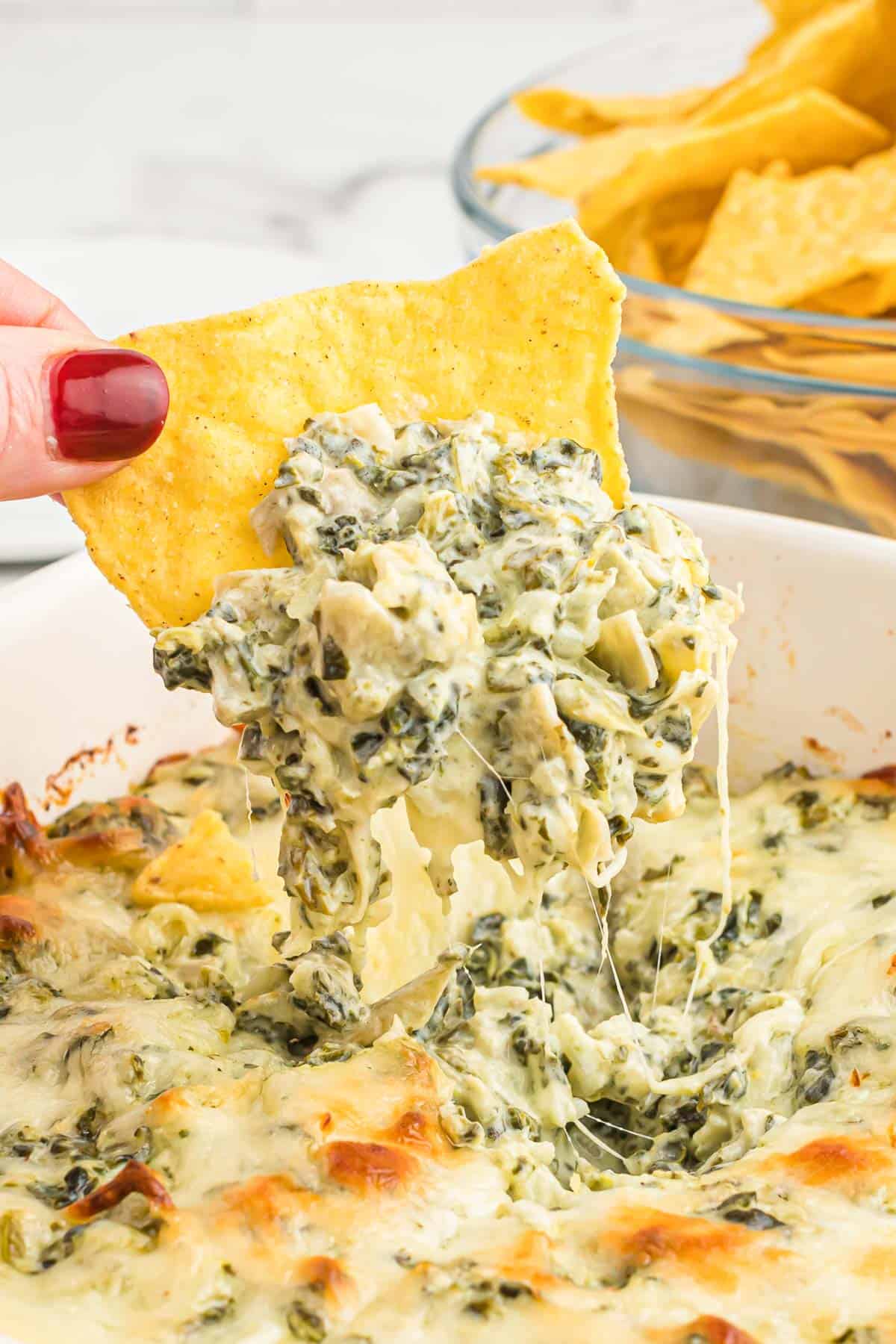 Baked Spinach Artichoke Dip