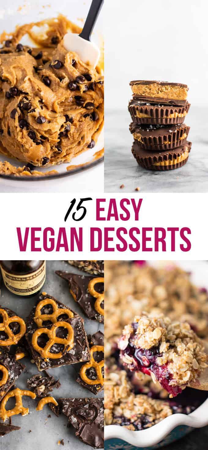 15 Easy Vegan Desserts