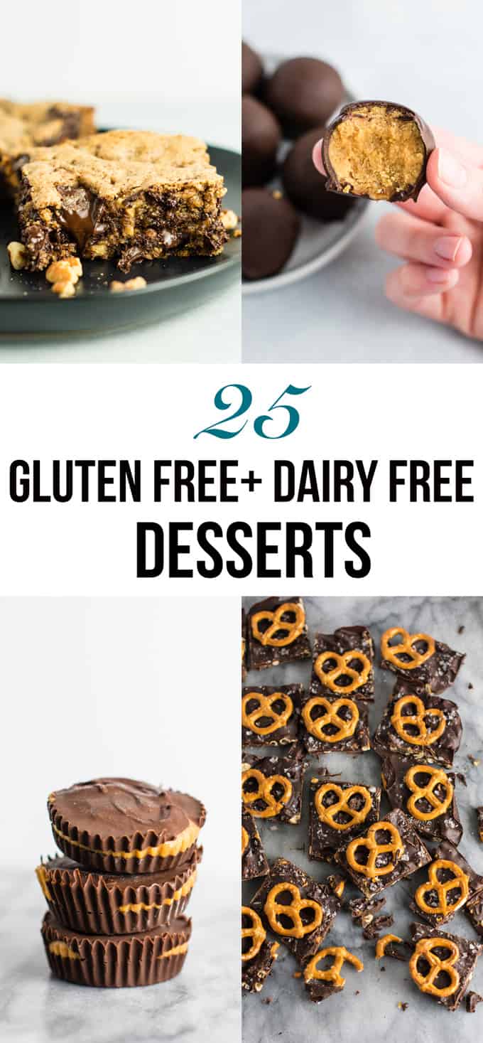 25 gluten free dairy free desserts