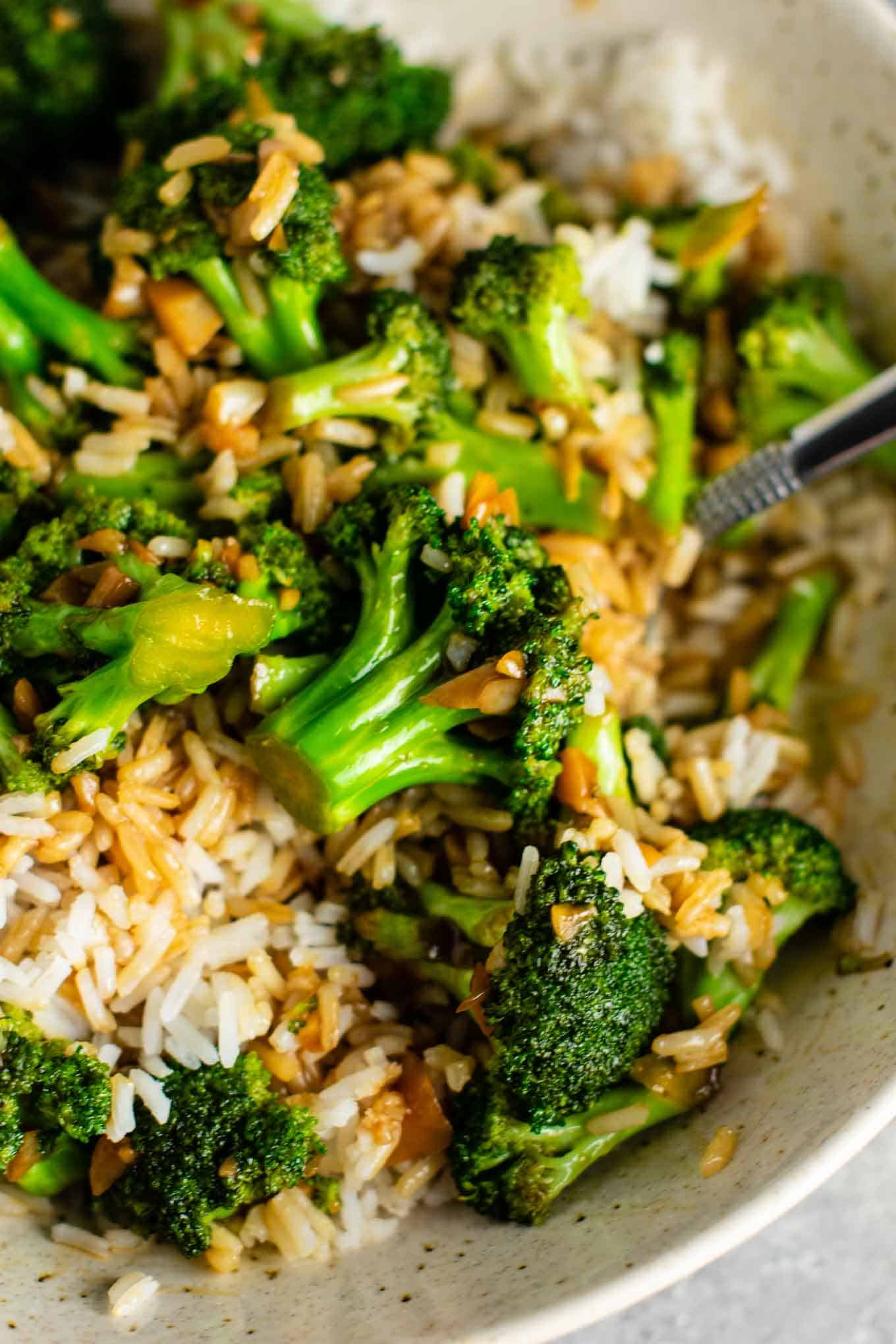 Chinese broccoli with garlic sauce recipe