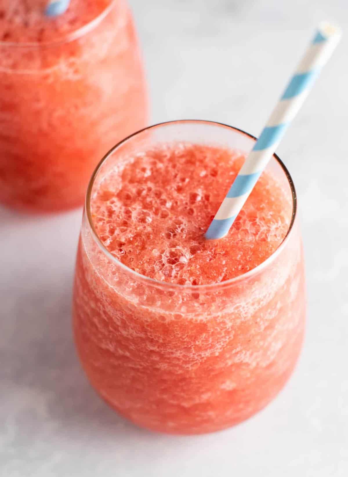 Watermelon White Wine Slushies