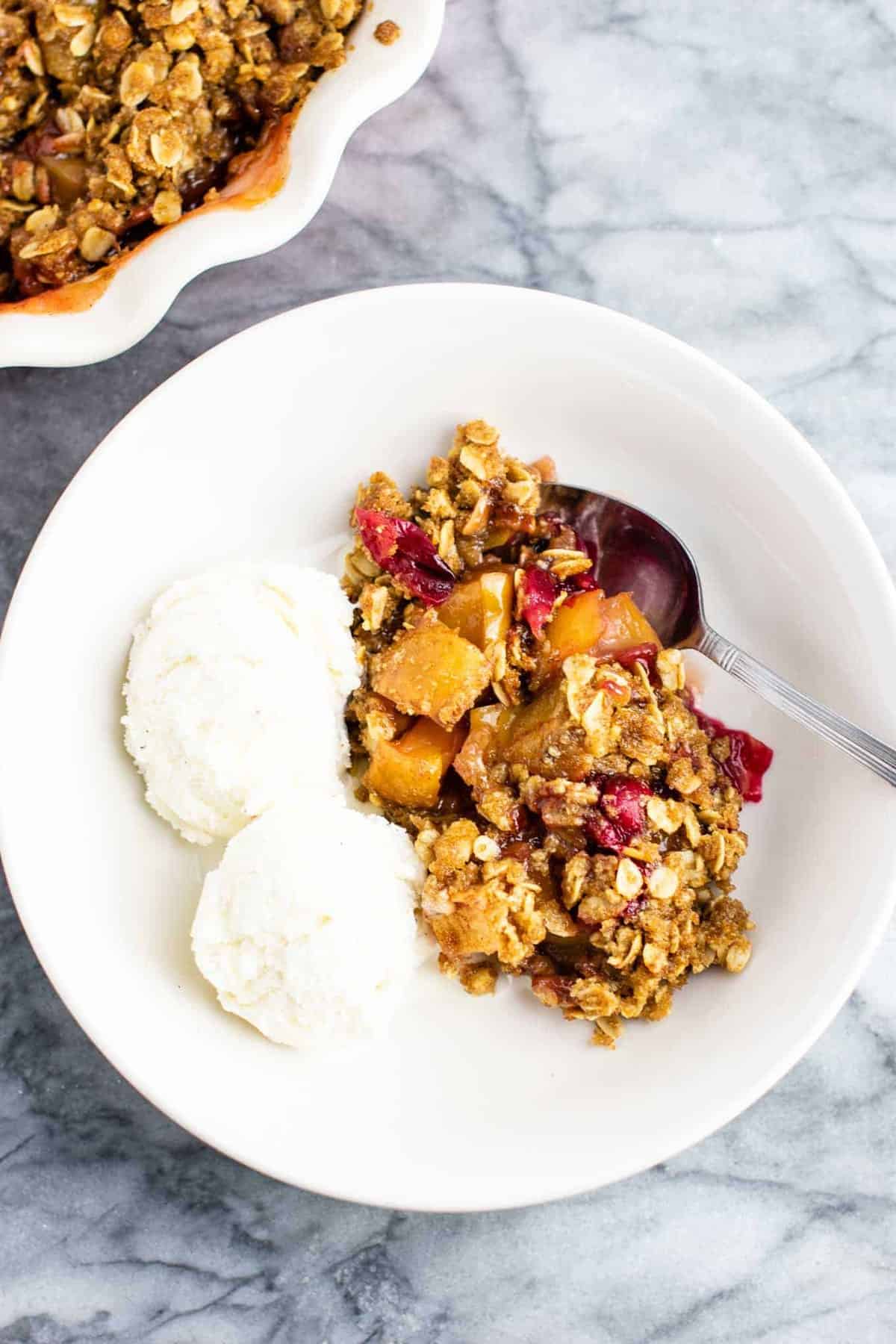 Cranberry Apple Crisp