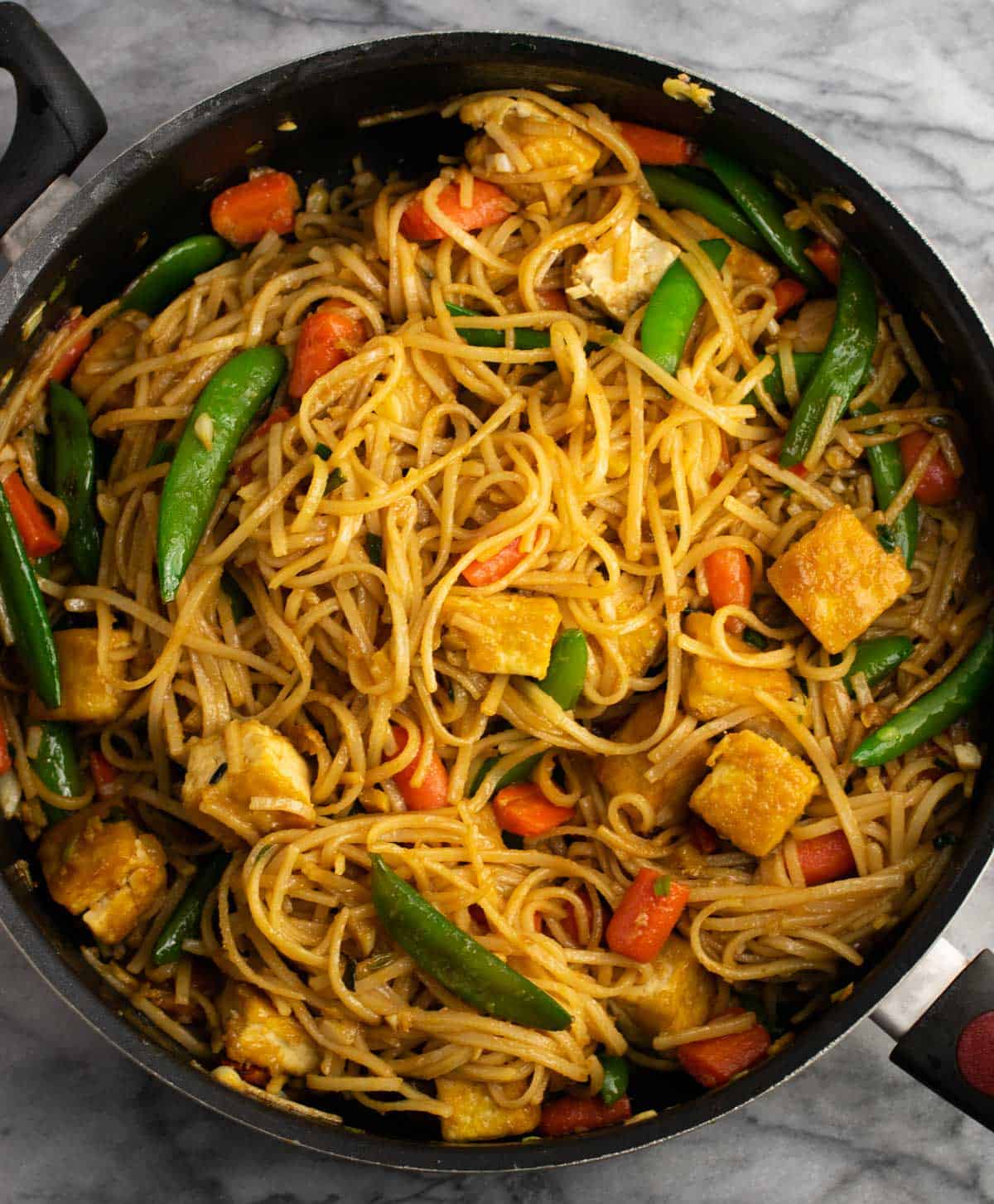 Tofu Stir Fry Noodles