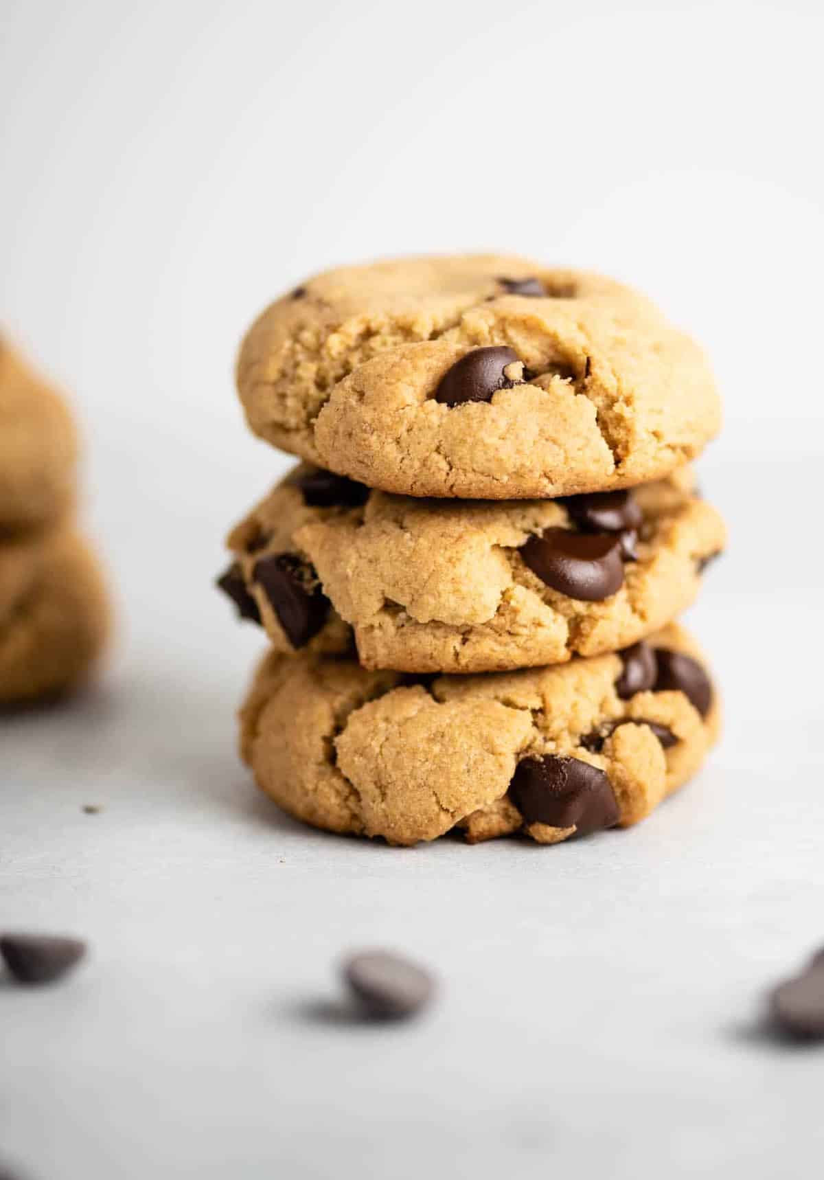 Vegan Gluten Free Chocolate Chip Cookies