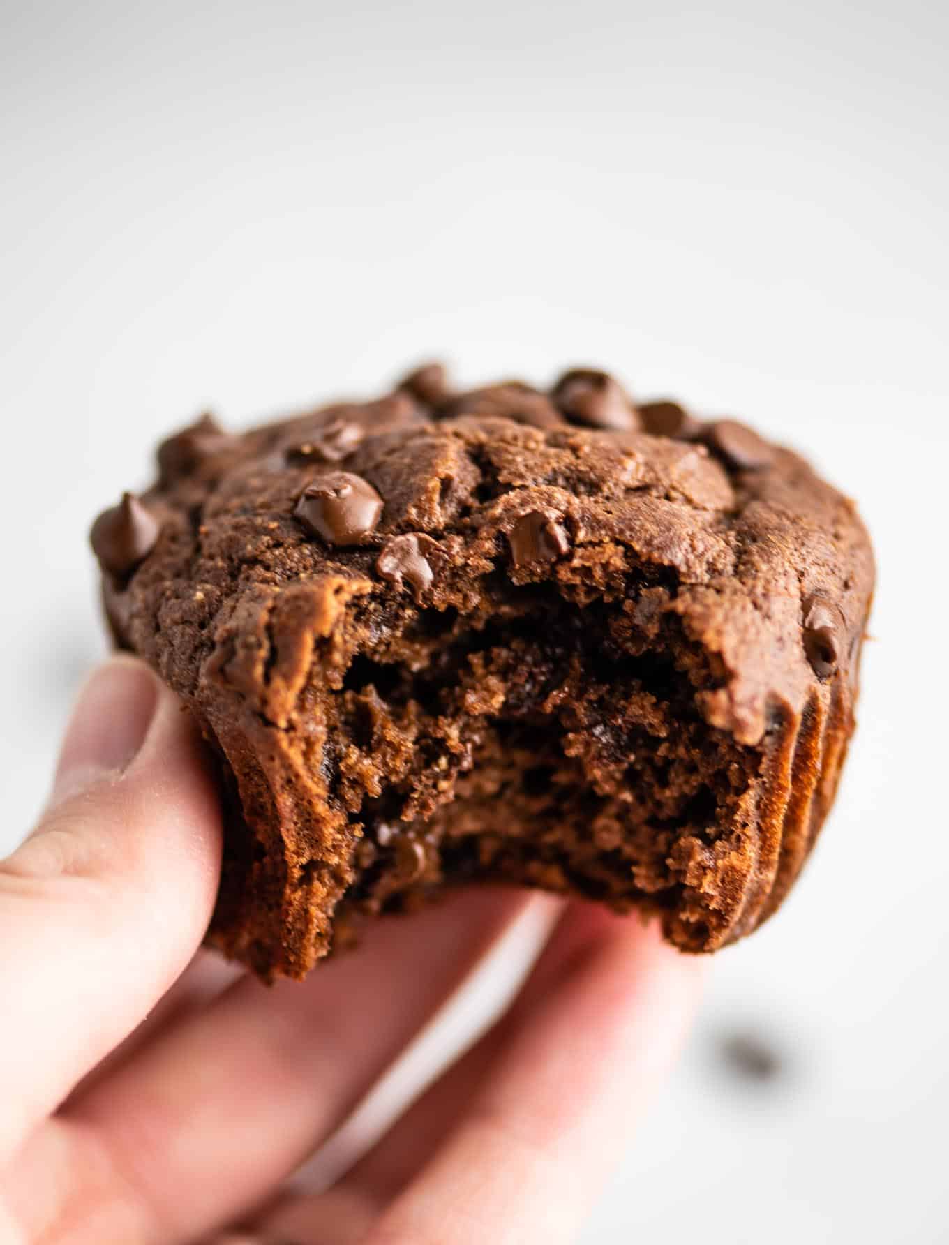 The Best Gluten Free Chocolate Muffins