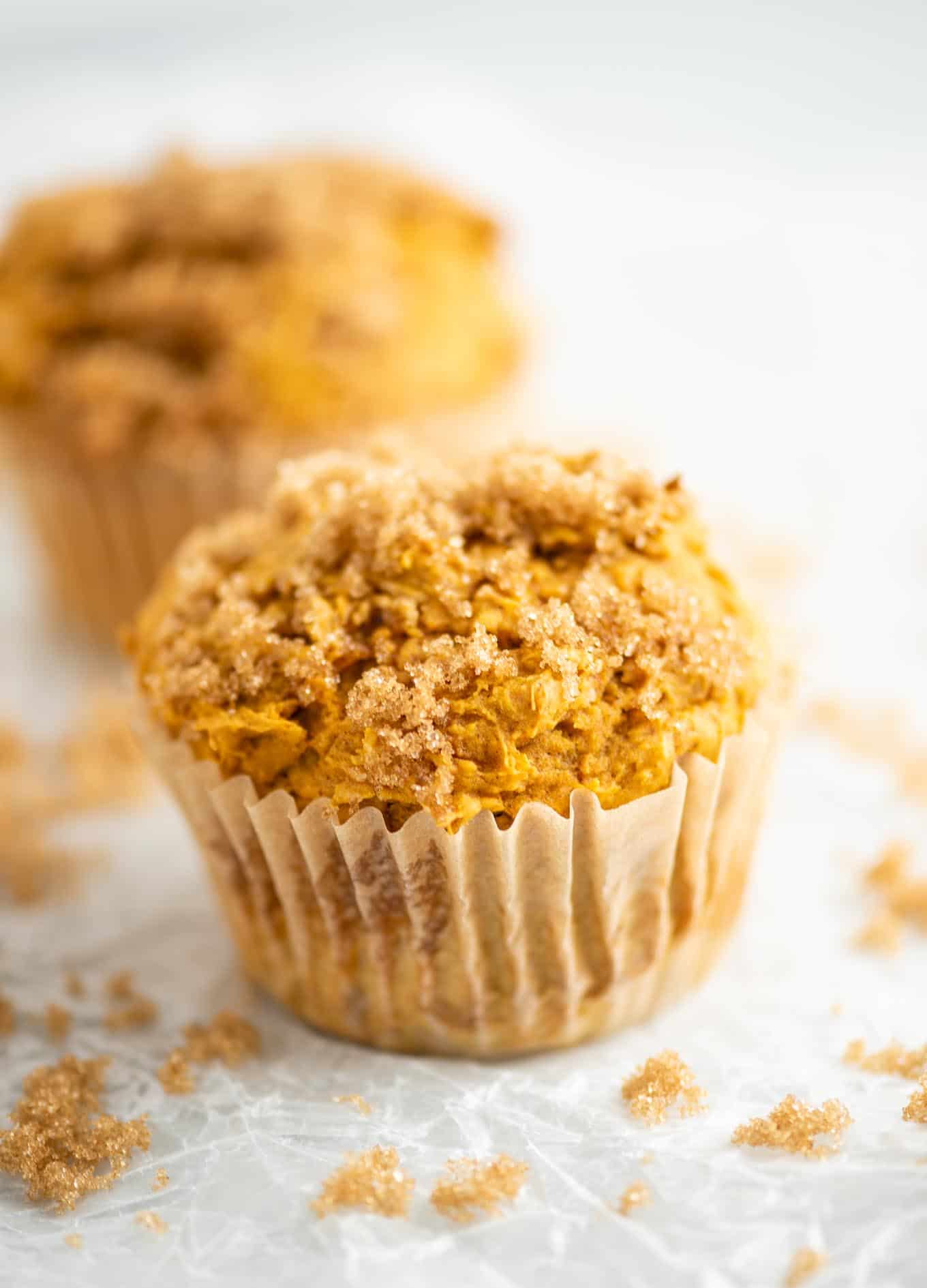 Cake Mix Pumpkin Muffins