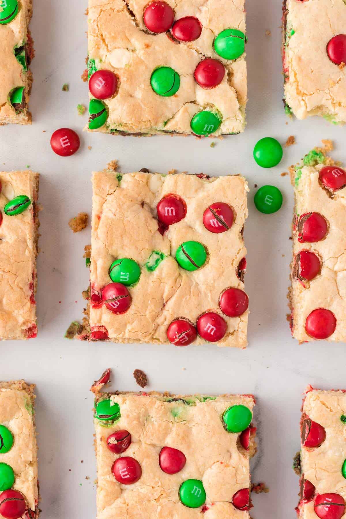 Christmas cookie bars