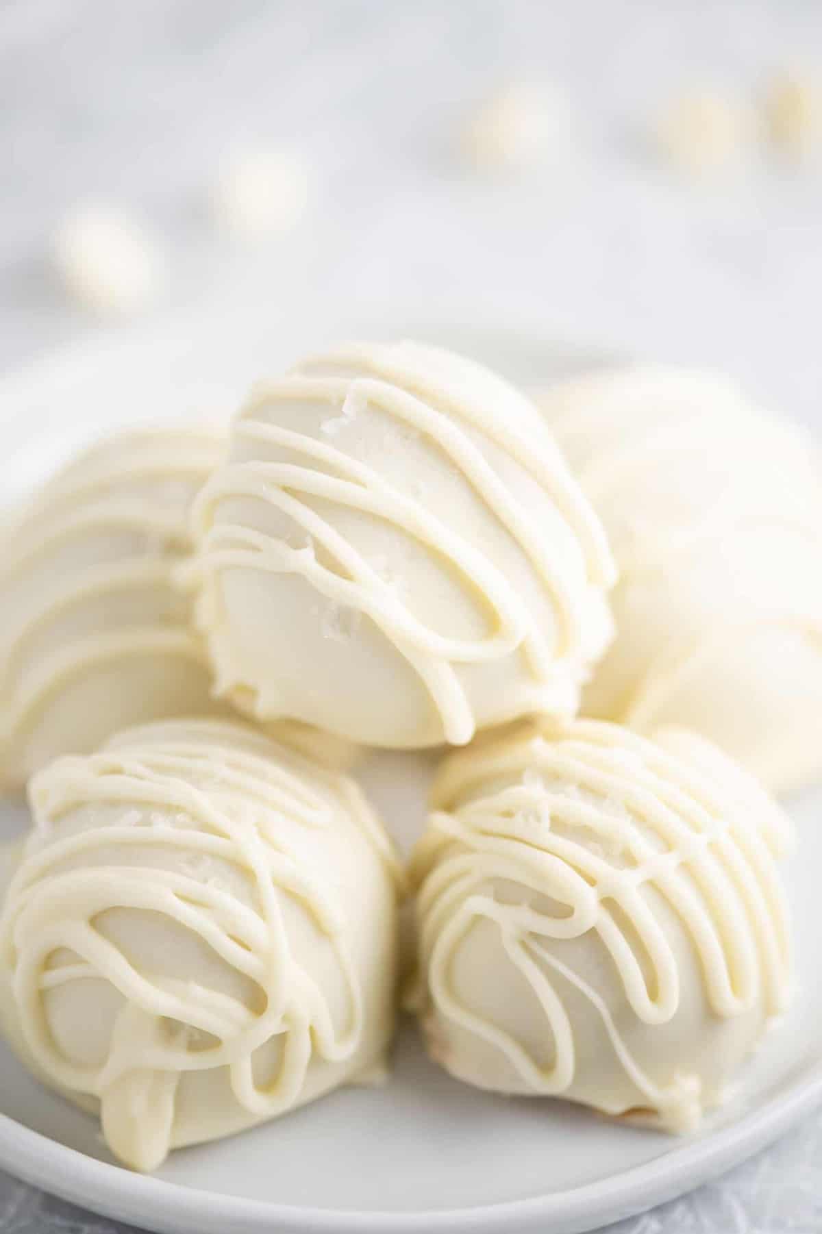 White Chocolate Peanut Butter Balls