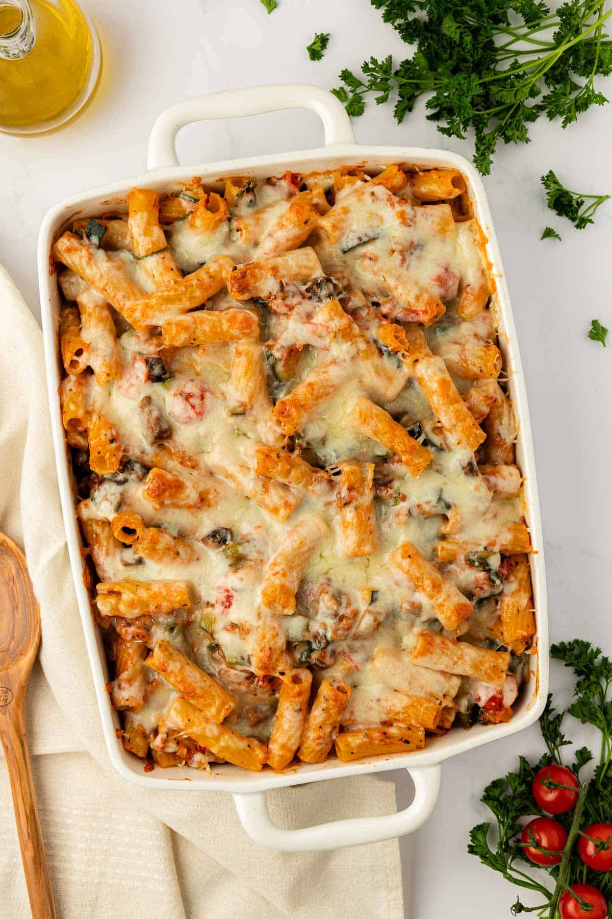 veggie lover's rigatoni