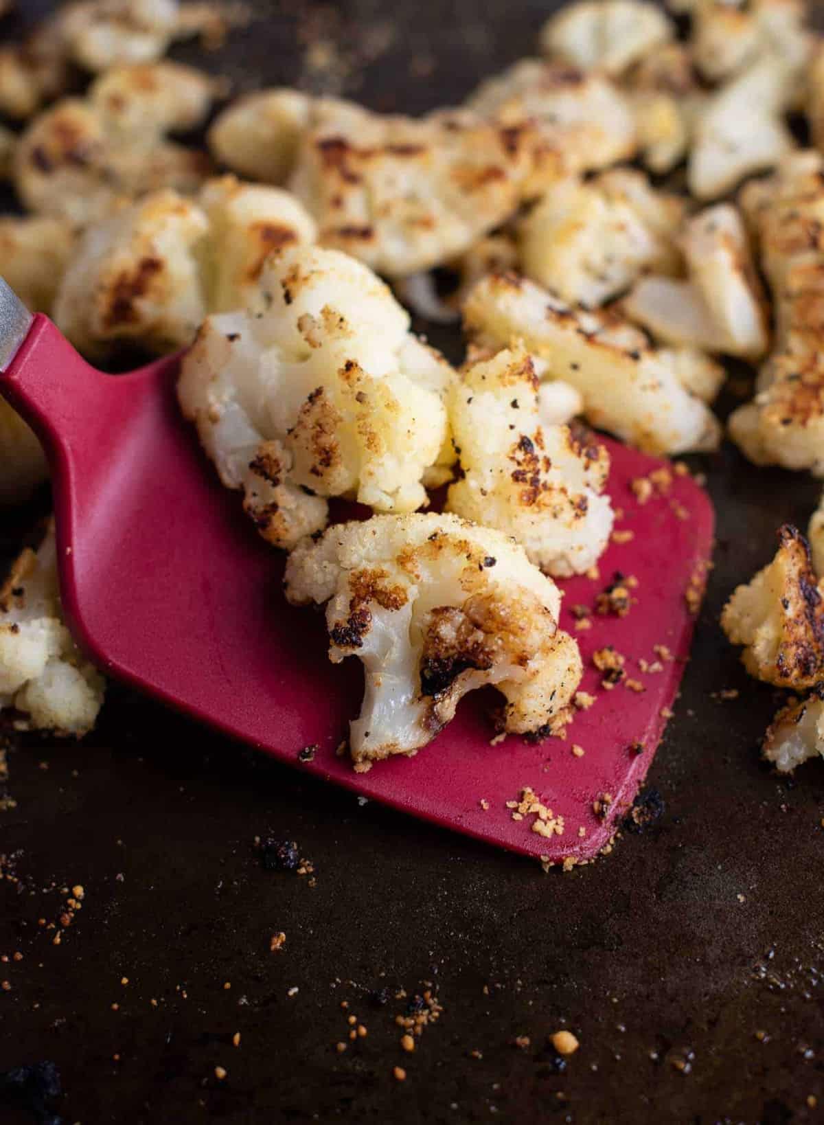 Roasted Frozen Cauliflower