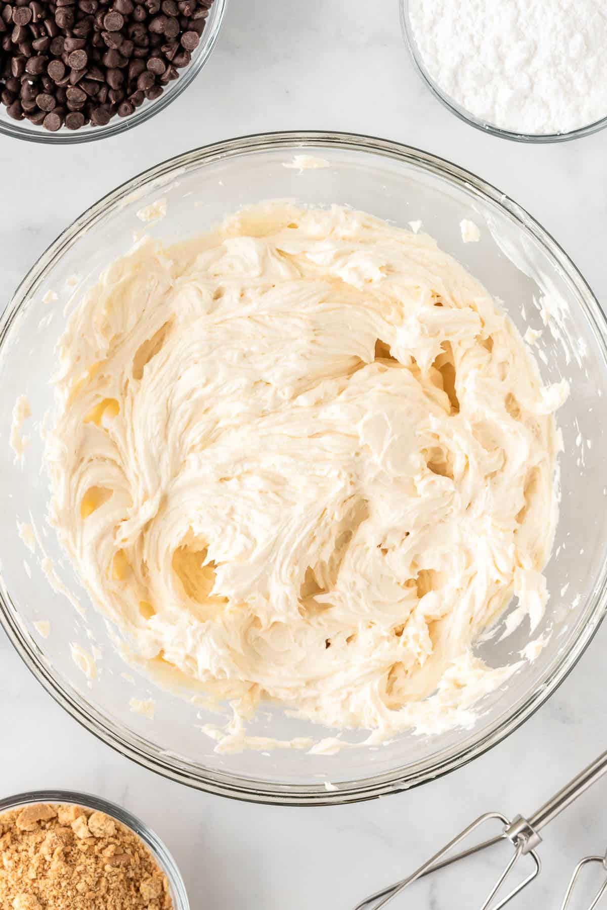 filling mixed together