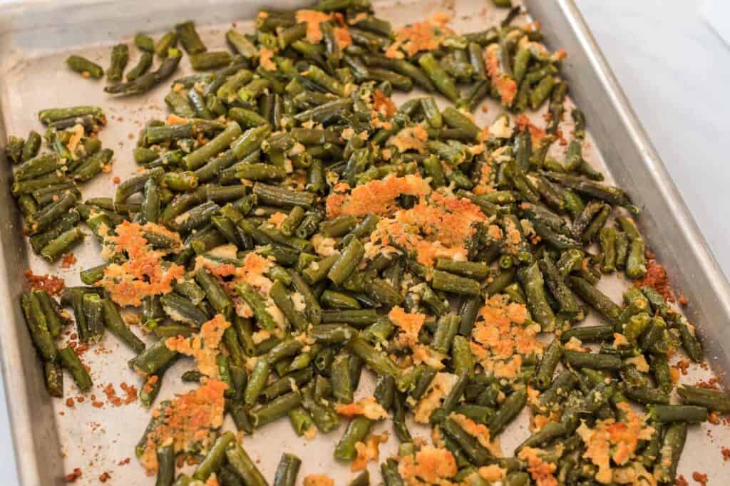 Roasted Frozen Green Beans