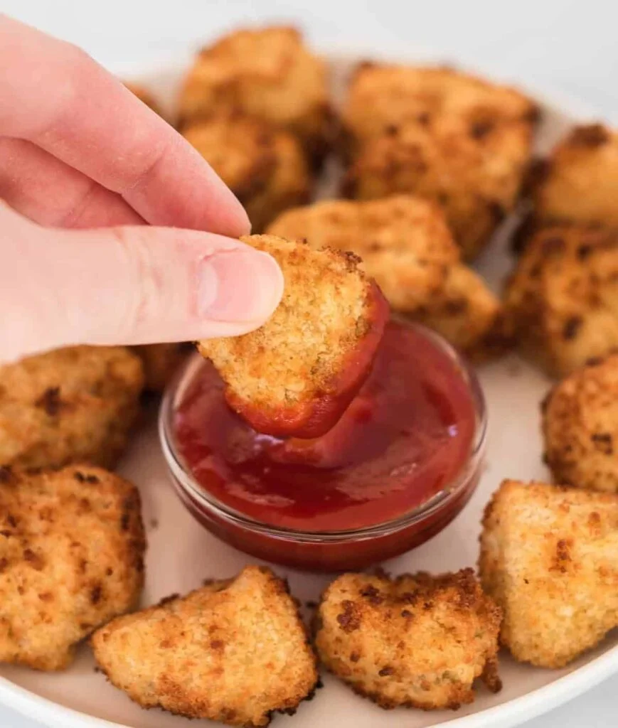 Air Fryer Tofu Nuggets