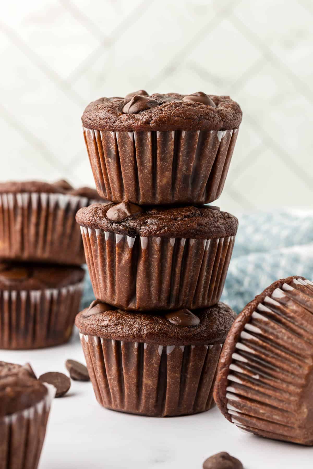 Healthy Chocolate Muffins