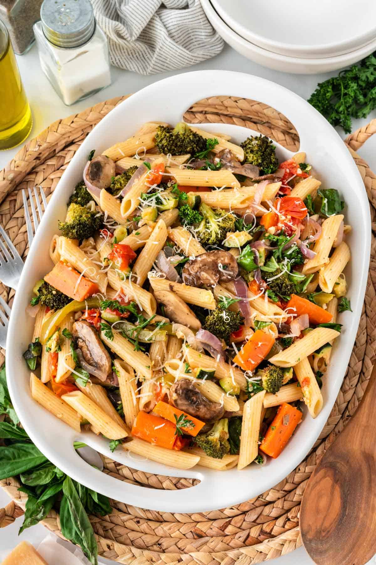 Roasted Veggie Pasta