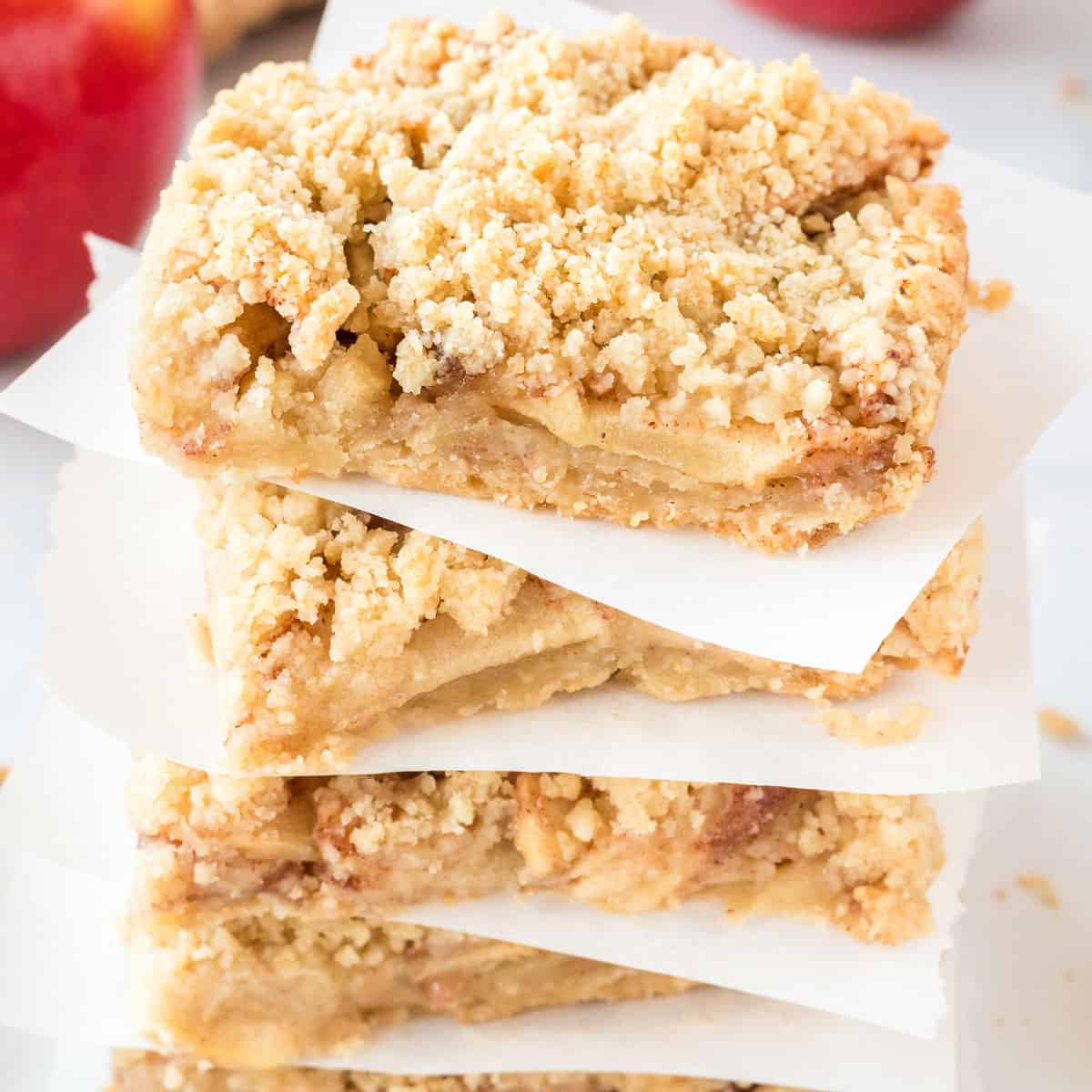 Apple Crisp Bars