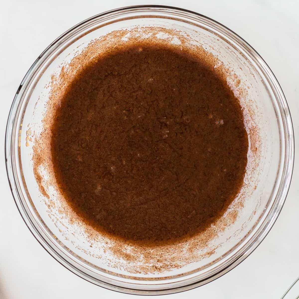 cinnamon sugar filling mixed together