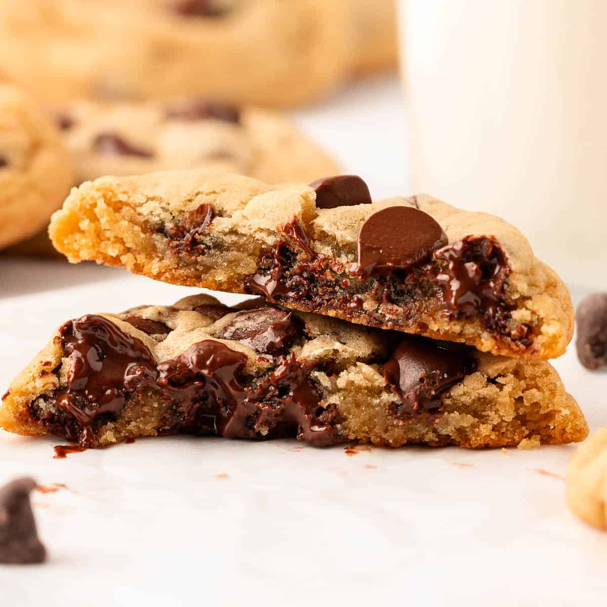 vegan chocolate chip cookies
