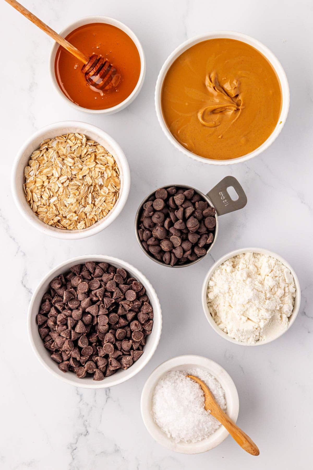ingredients to make protein bars