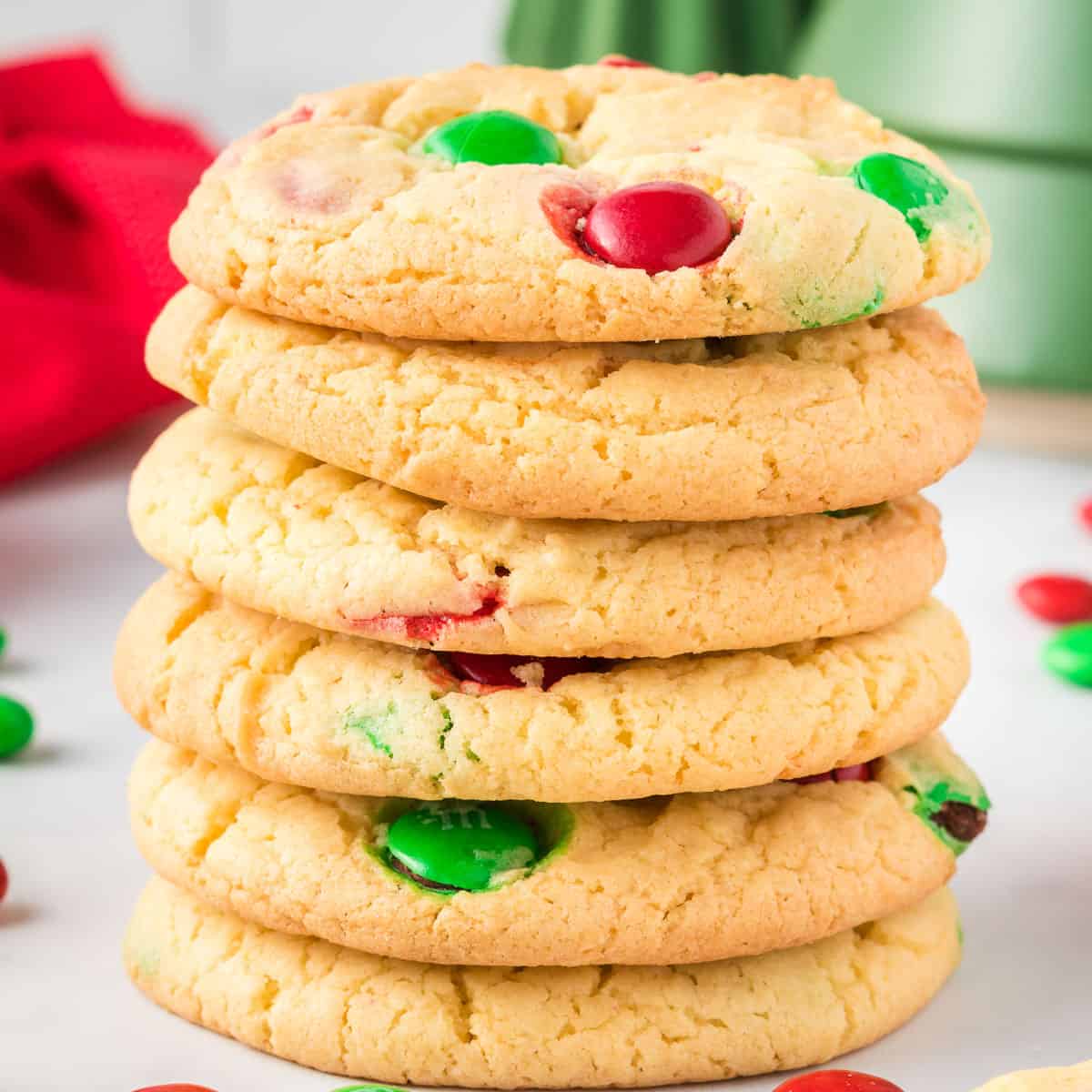 Cake Mix Christmas Cookies