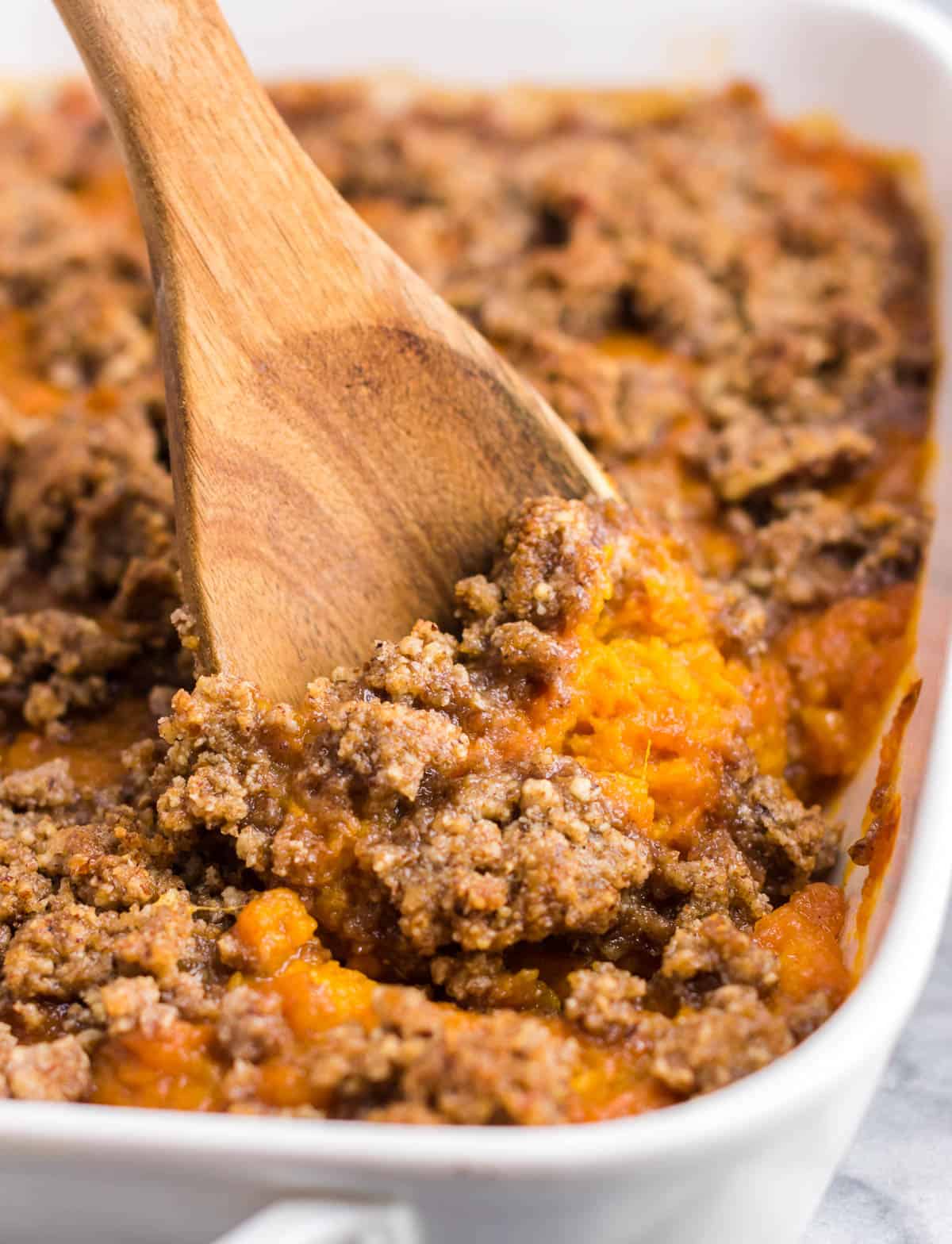 Gluten Free Sweet Potato Casserole