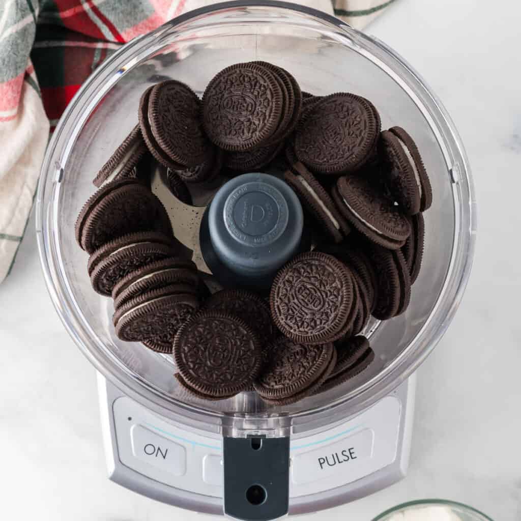 oreos in a food processor