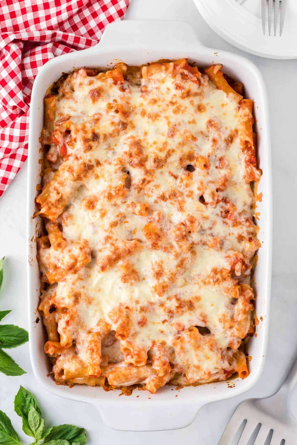 Vegetarian Baked Ziti