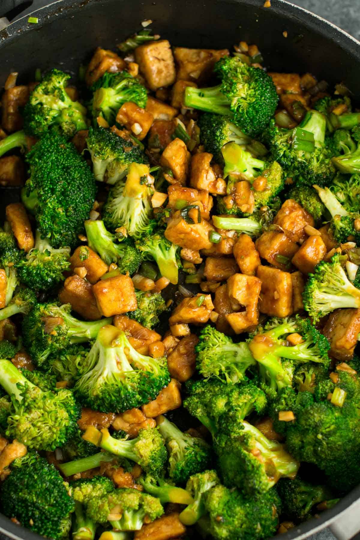 Broccoli Tofu Stir Fry