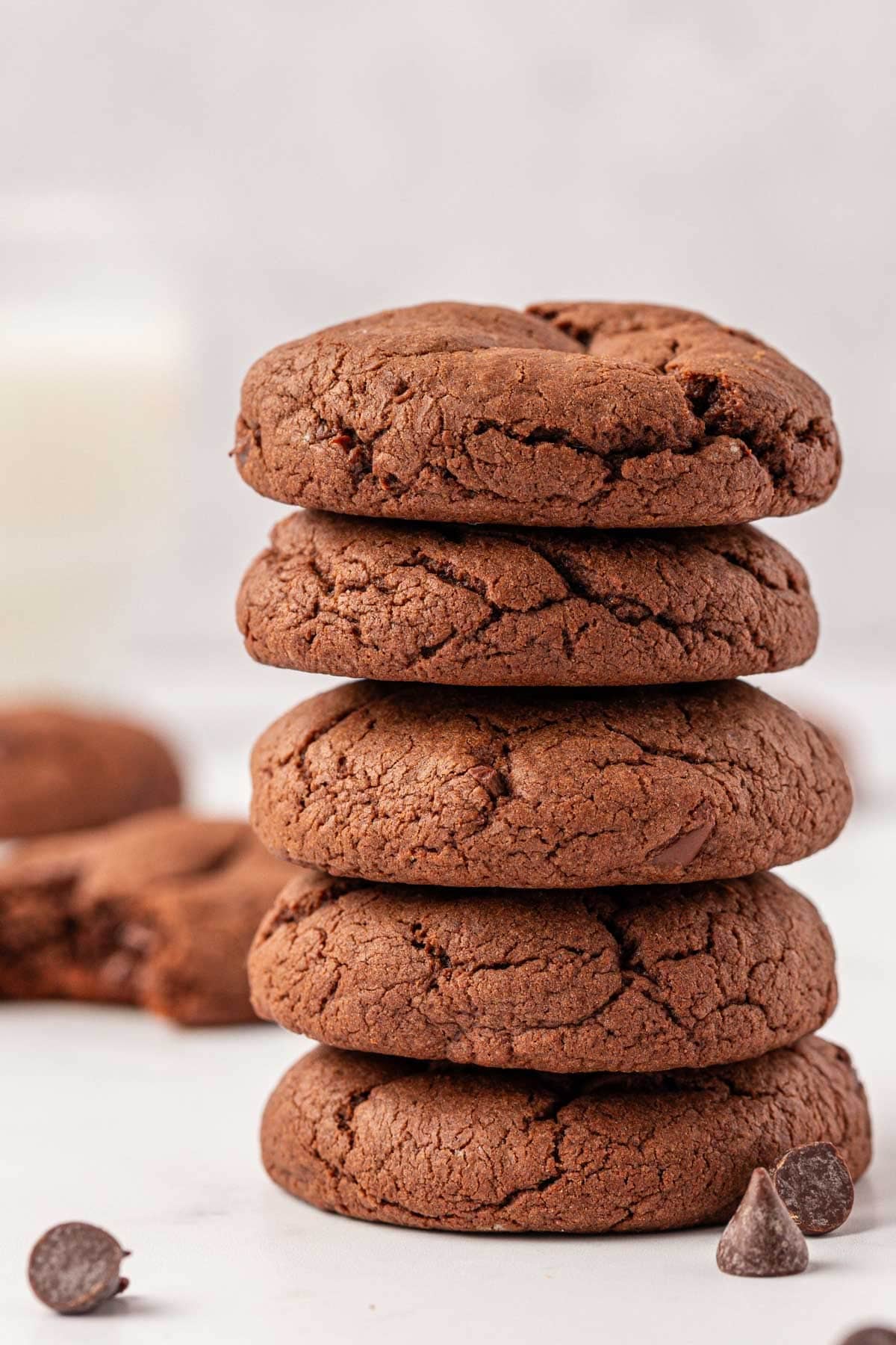 Chocolate Cake Mix Cookies