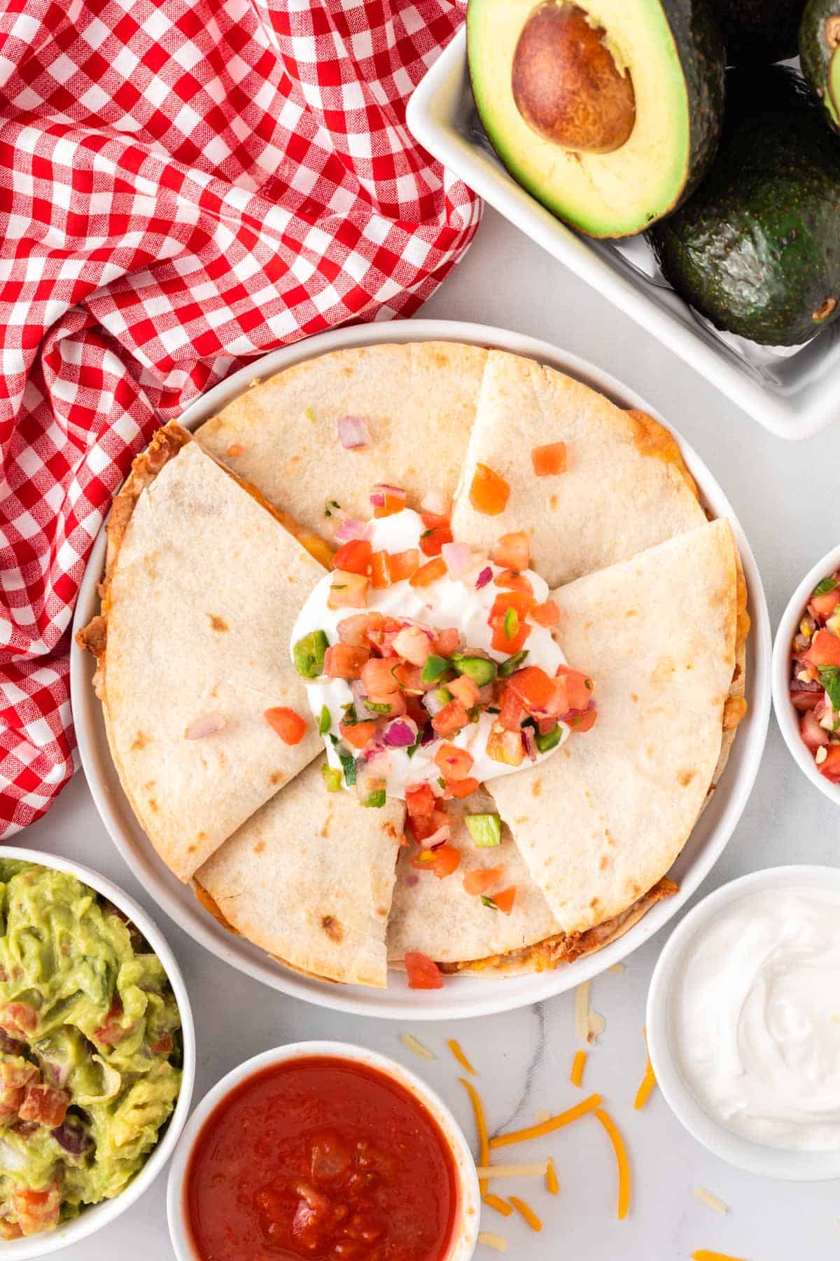 Air Fryer Quesadillas