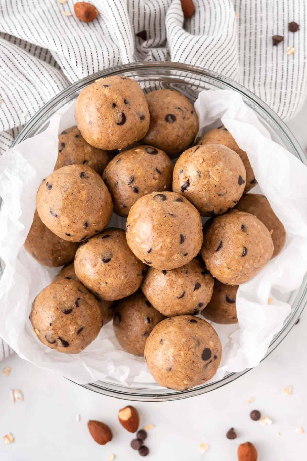 Almond Butter Protein Balls