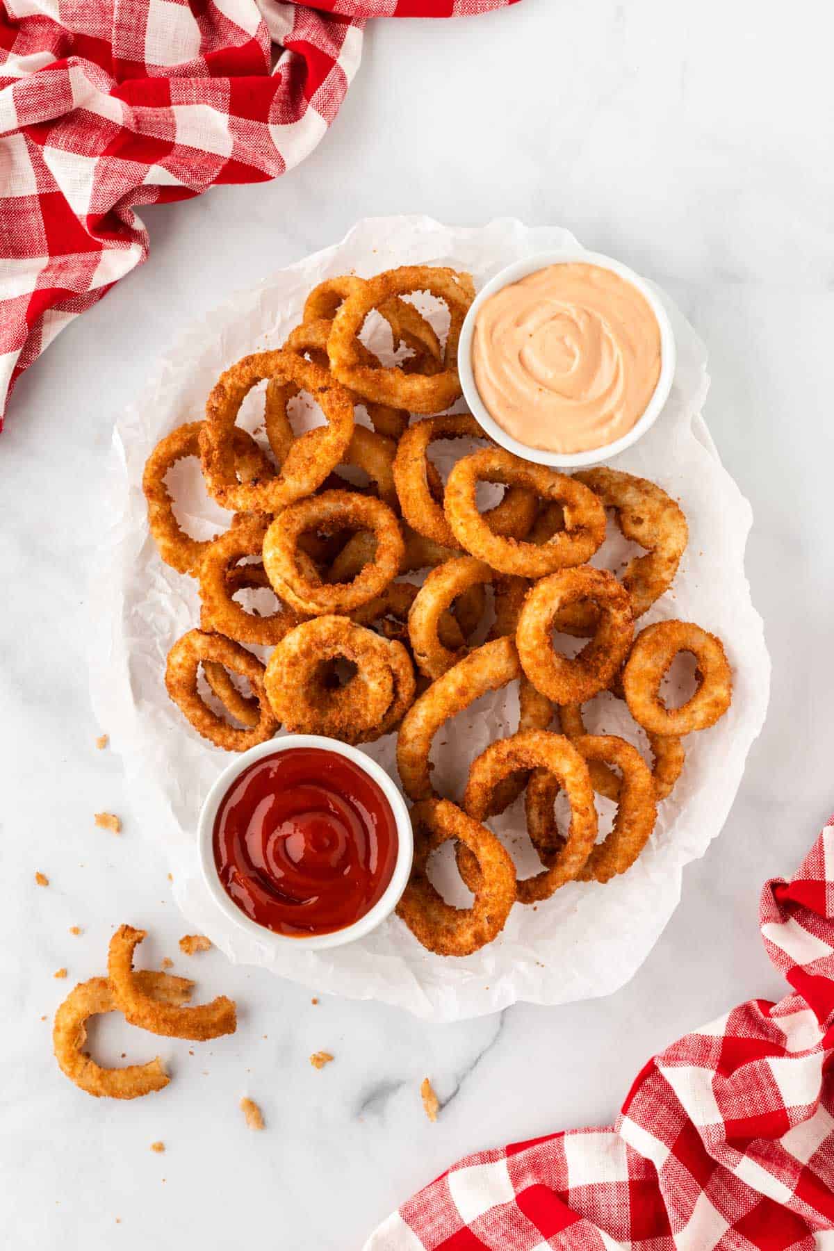 Air Fryer Frozen Onion Rings
