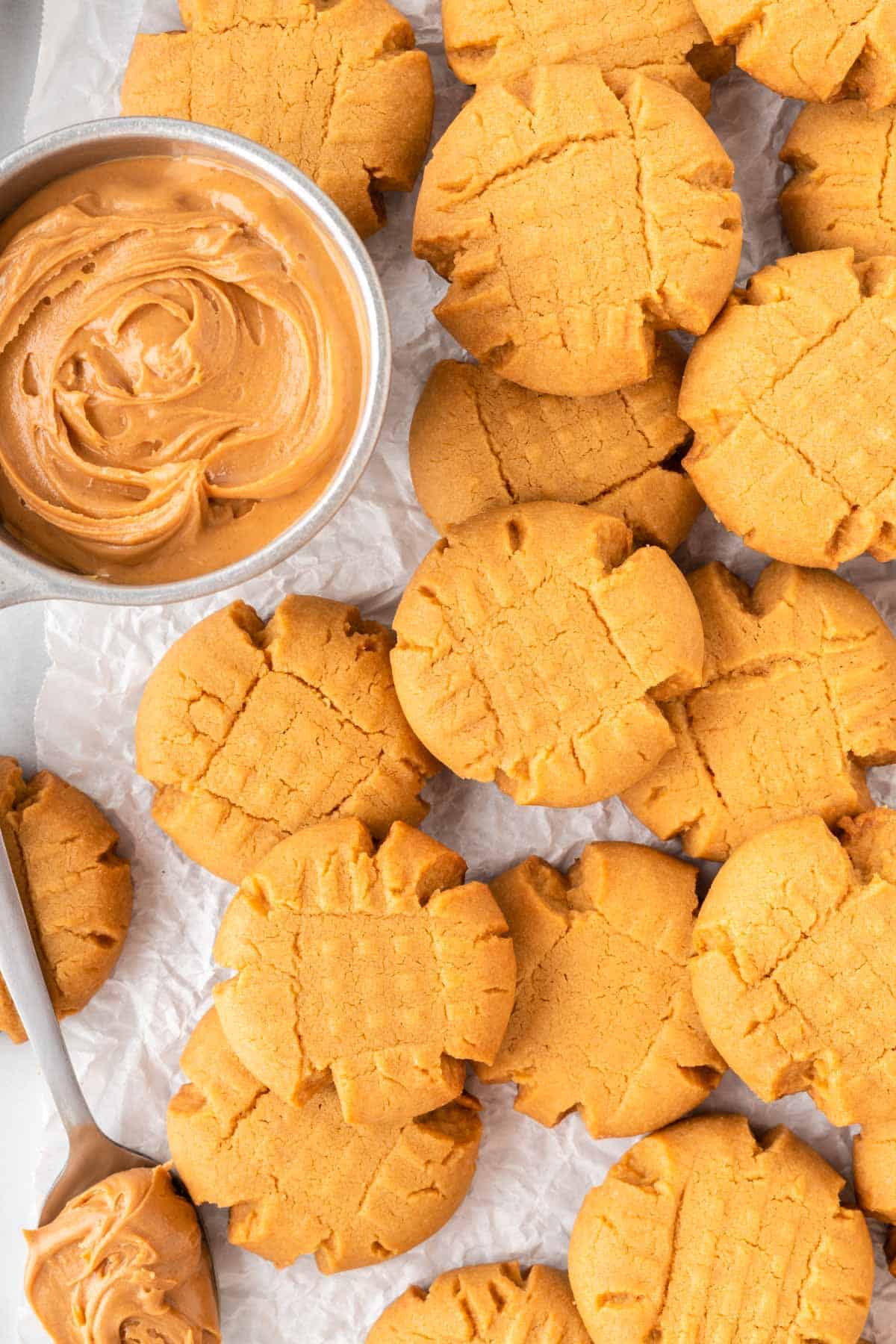 Cake Mix Peanut Butter Cookies