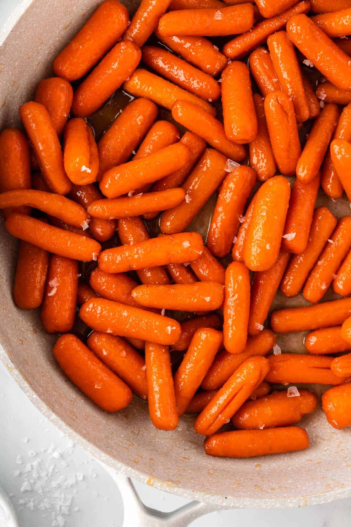 Honey Brown Sugar Glazed Carrots
