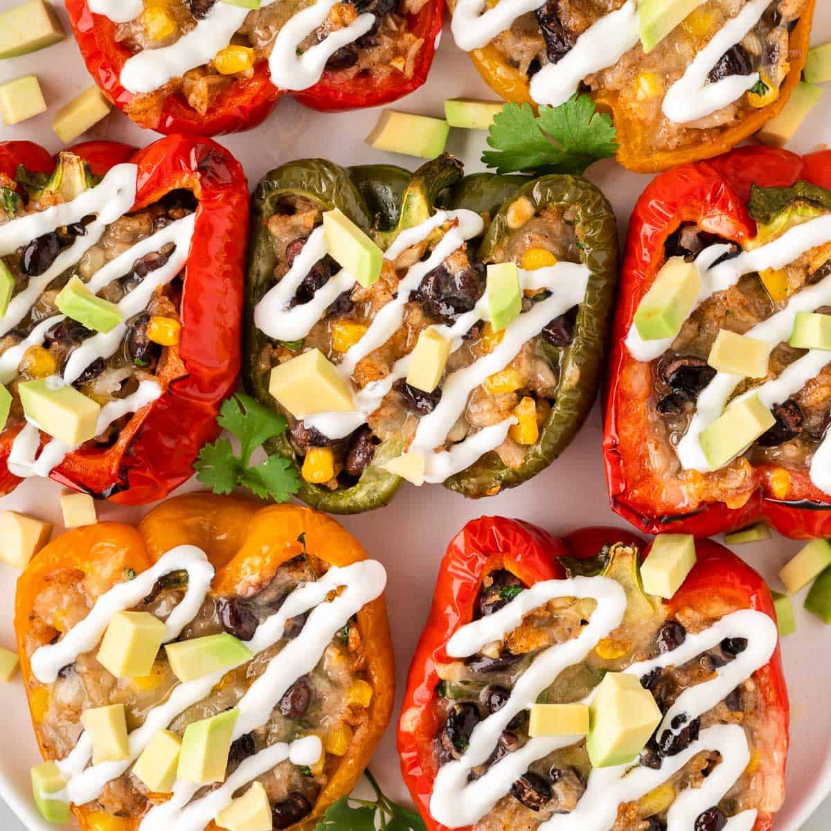 Vegetarian Stuffed Peppers