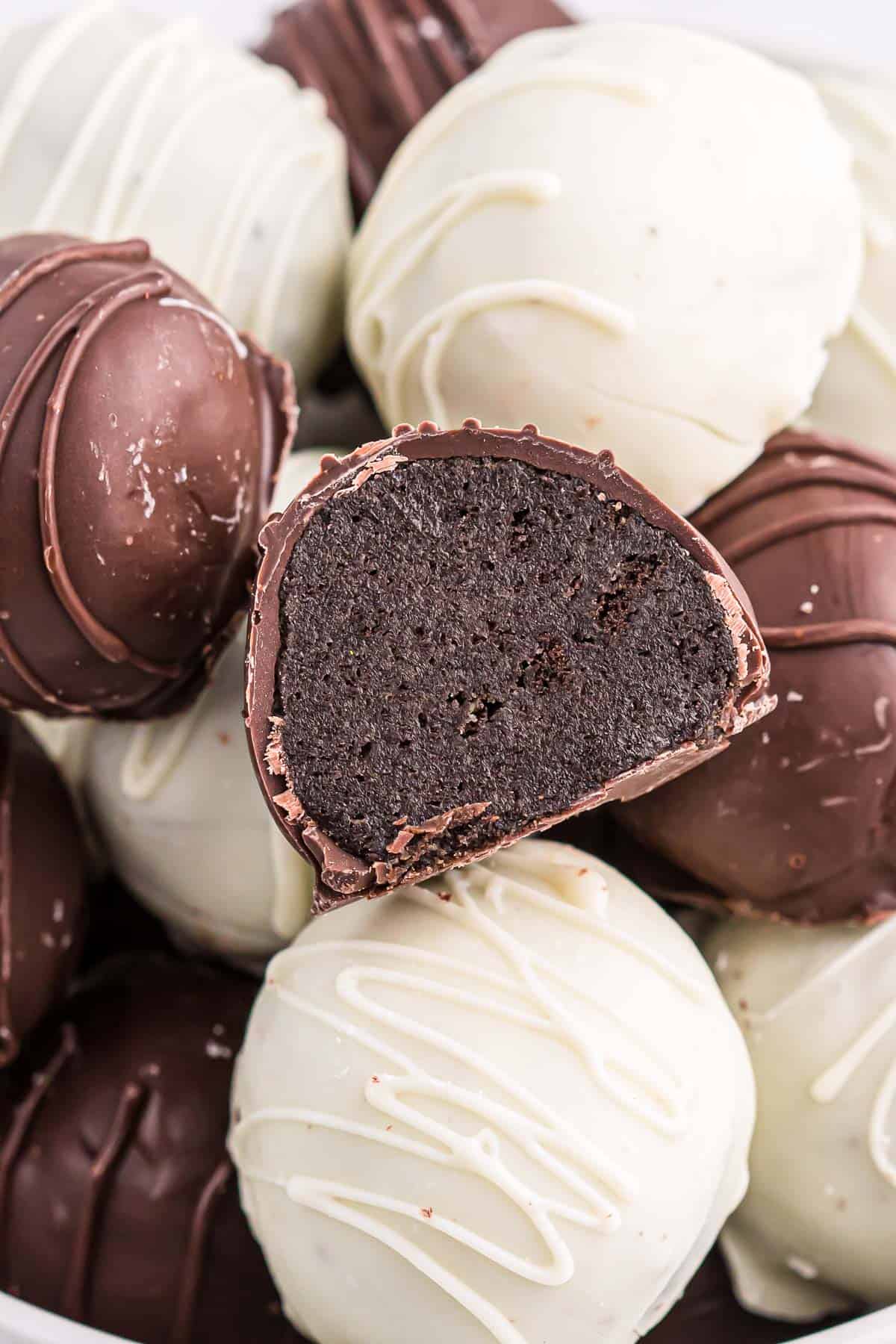Mint Oreo Truffles
