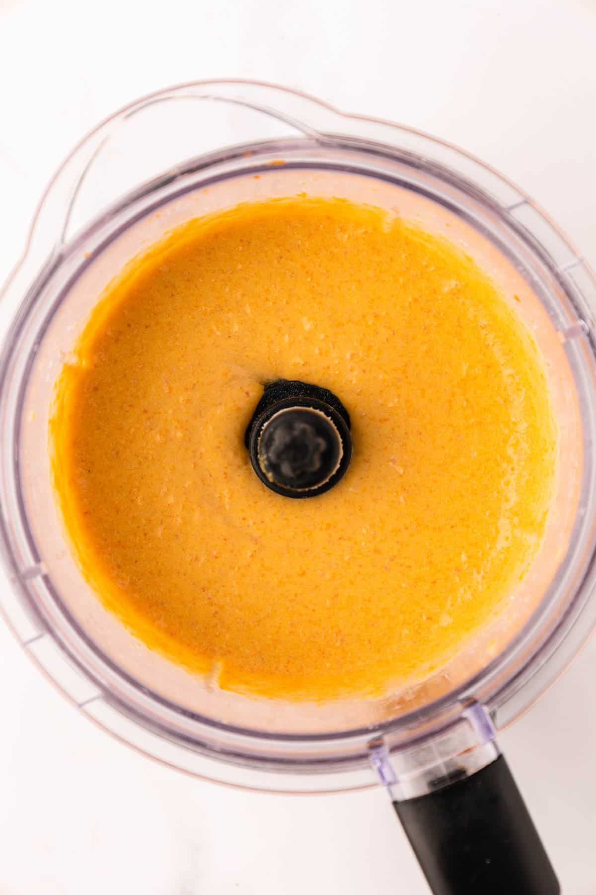 cheese sauce in the food processor
