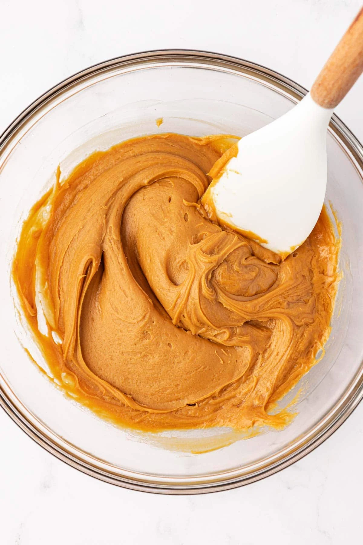 peanut butter and honey mixed together