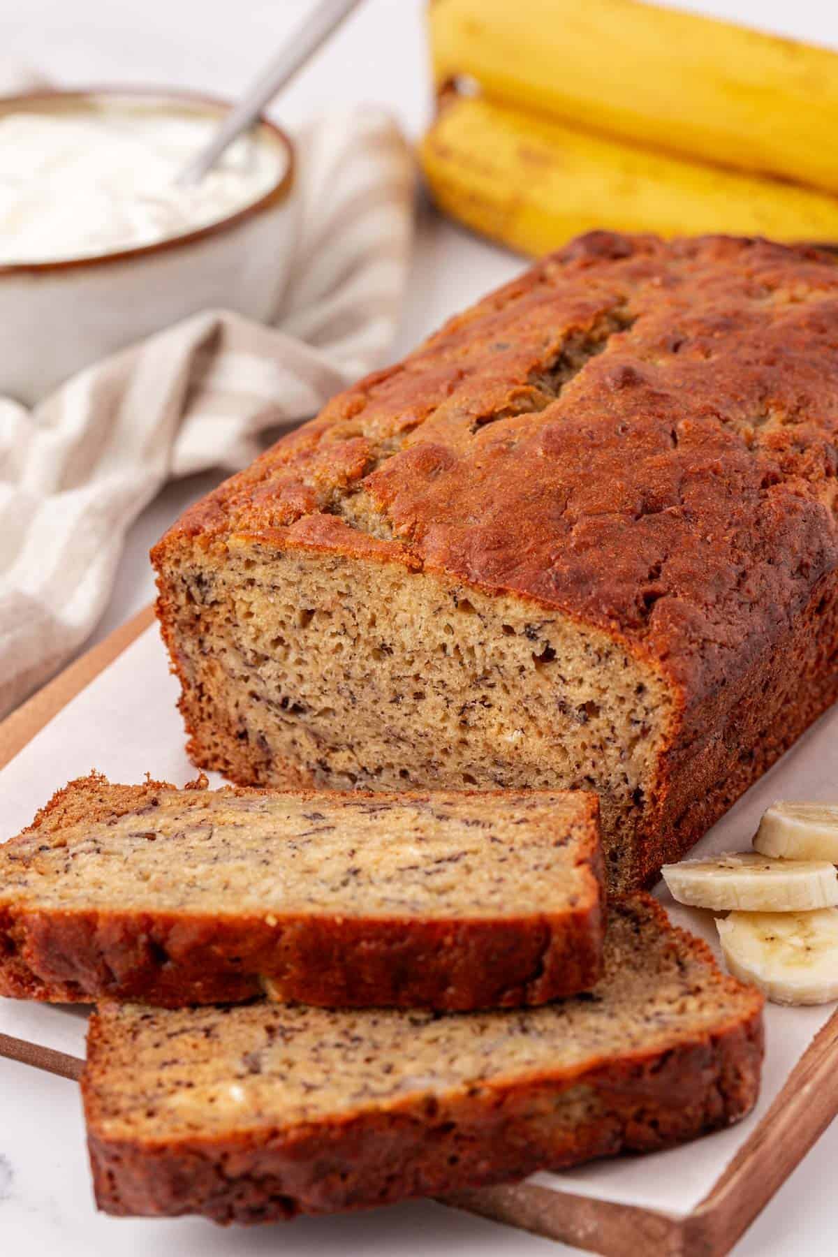 Greek Yogurt Banana Bread